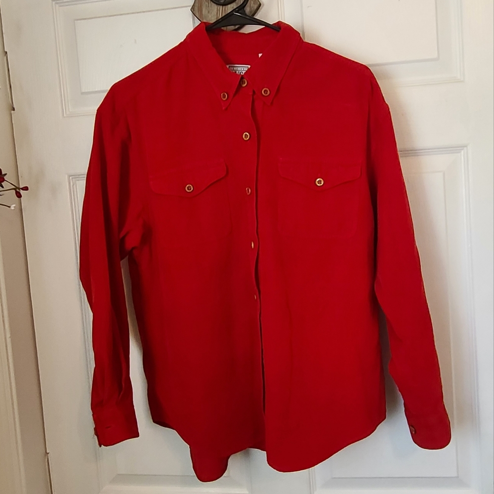 Original Russ Sport Company Woman's Long Sleeve Blouse